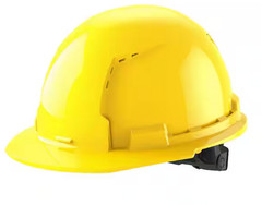 Milwaukee 48-73-1203 BOLT Yellow Type 1 Class C Full Brim Vented Hard Hat with 4