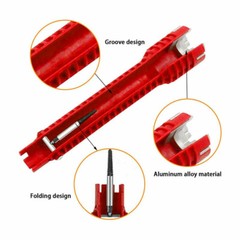 Faucet and Sink Bathroom Installation Wrench Tools for Plumbers and Homeowners