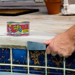 Flex Paste, Waterproof Paintable Putty, Spackle Sealant, Half-Quart, Clear