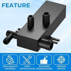 US For Amana 167874 Goodman B28108-11 Air Conditioner Furnace Drain Trap Black