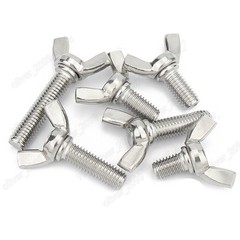 316 Stainless Steel Wing Thumb Screws Bolts M4 M5 M6 M8