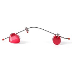 Dental Orthodontic Forward Reverse Pull Headgear Facial Mask Adjustable Red