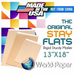 The Original Stay Flats Plus Envelope 13″x18″ Rigid Sturdy Mailer Usa #1