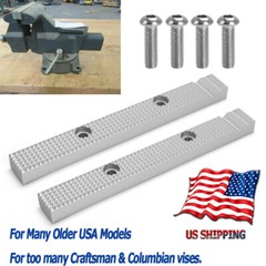 For Many Older USA Models Columbian Craftsman Vise Jaws 6 1/2″ Reversable Vises
