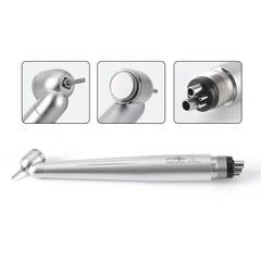 Dental 45 Degree Surgical High Speed Handpiece Led E-generator Push Button 4/2H
