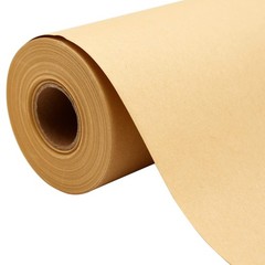 Brown Craft Paper Roll 17.5 Inch x 100 Ft Bulletin Board Butcher Wrapping Packin