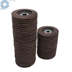 50 Pcs 4-1/2″ X 7/8″ Premium Zirconia Flap Disc Sanding Grinding 40 Grit Grey