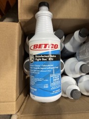 Betco Fight Bac RTU Disinfectant Cleaner Liquid 1 qt Bottles Case of 12
