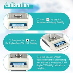 220g/0.1mg 210g/0.001g 3Kg/0.01g Digital Electronic Analytical Balance Precision