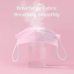 50/100 PCS Disposable Face Mask Non Medical 3-Ply Earloop Dust Cover