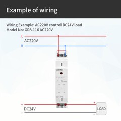 GEYA Auxiliary Relay AC/DC12V Electromagnetic Relay 8A/16A SPDT Module Relay