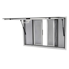 white Concession Window Awning Food Truck Service Screen Trailer Serving Window