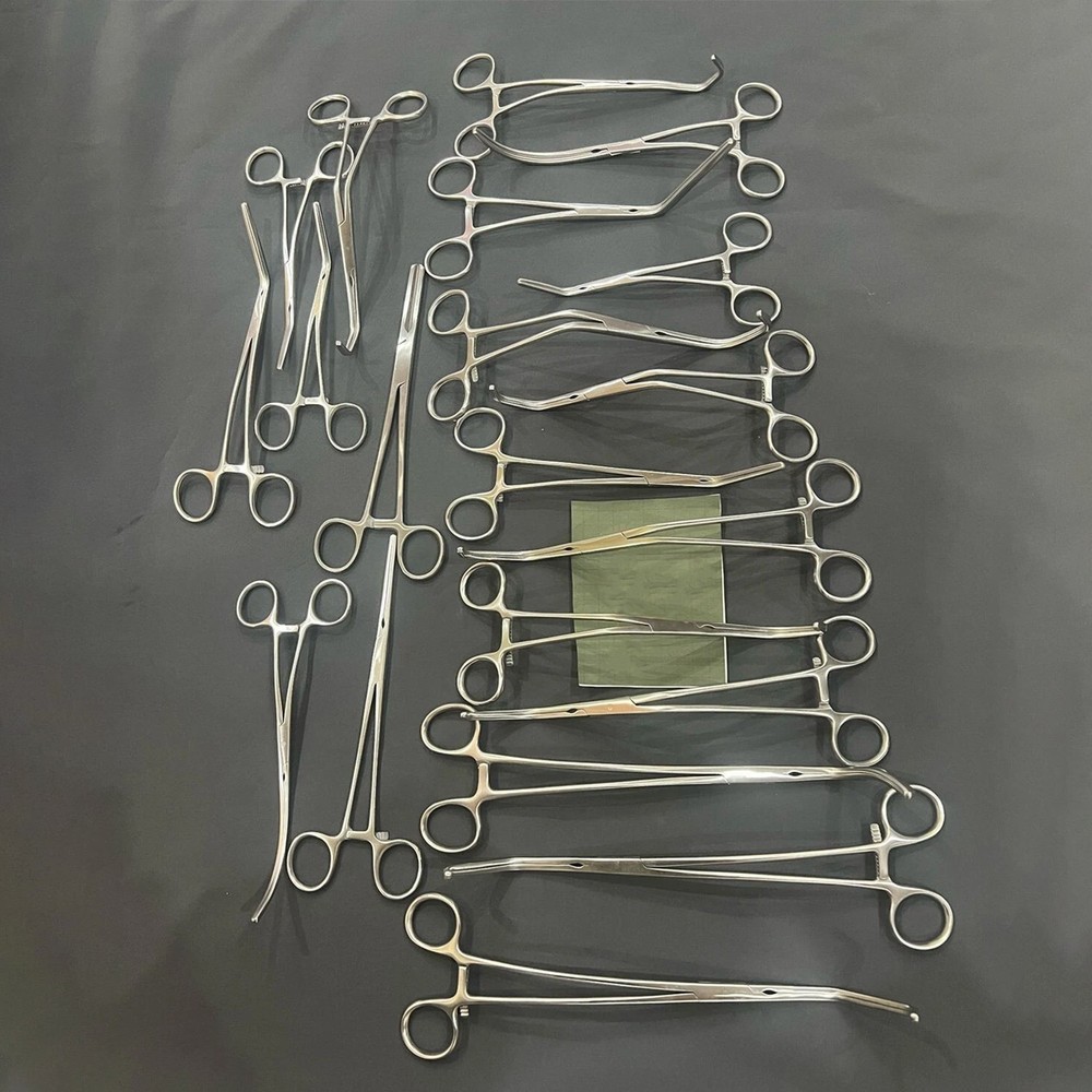 20 Pcs Set Vascular Clamps Surgery Instruments Debaky Surgical Instruments