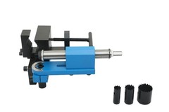 2-1/2” Professional Pipe/Tubing Notcher w/ 3 Hole Saws(3/4”,1”,1-1/2”)