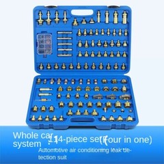 81 Pcs Automotive Inspection Tools Automotive Air Conditioning Leak Test Kit