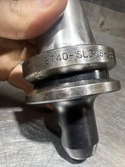 TECHLEADER BT40-SL3/8-65 End Mill Holder Used Surplus