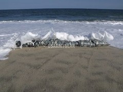 Sandbags Sand Bags Flood Erosion Barrier Hurricane Prep Army Military ACU Camo