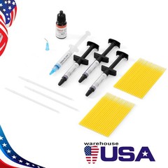 Dental Ortho Adhesive No-Mix Bonding/ Light Cure Resin/ Blue/Green Glue Kit