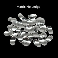 100 Pcs Dental Sectional Contoured Metal Matrices Refill Matrix Band 35um TOR VM
