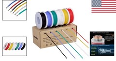 High-Temperature Resistant AWG 18 Wire Kit – 6 Colors, 600V for Various Projects