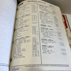 Kohler Magnum Parts-Engines Orig. Service Repair Manual Book 1988-95 Large Size