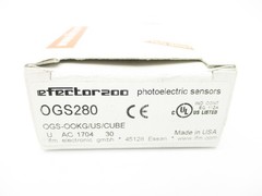 IFM EFECTOR OGS-OOKG/US/CUBE OGS280 10-30VDC NSMP