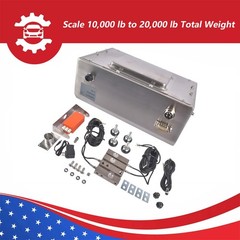 20000Lbs Full Scale Livestock Scale Kit Hogs Goats Alpacas Pigs&Platform Scales