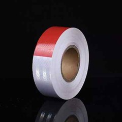 Reflective Tape CONSPICUITY Trailer Safety Warning Sign Auto Truck Red White NEW