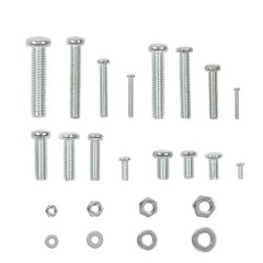 Bolts And Nuts Sets With 1112 Pcs M3/M4/M5/M6 Assortment Kit Screws