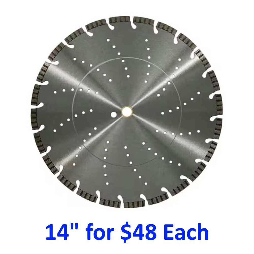 14″ Diamond Saw Blade [TURBO SEGMENT]
