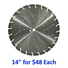 14″ Diamond Saw Blade [TURBO SEGMENT]