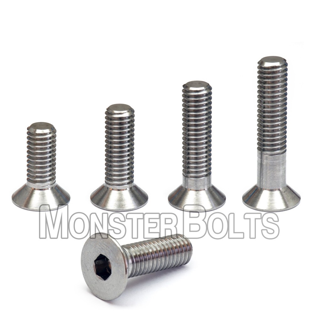 M4 Titanium Flat Head Socket Cap Screws – Grade 5 Titanium Metric Fasteners