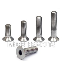 M4 Titanium Flat Head Socket Cap Screws – Grade 5 Titanium Metric Fasteners