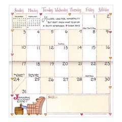 2027-2028 Susan Branch Small Monthly Pocket Planner