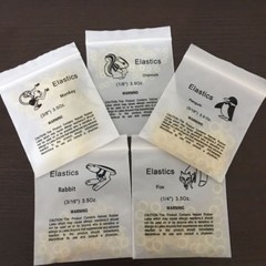 Dental Rubber Bands Elastic Latex Braces 3.5/5.0/6.5oz 1/4 1/8 3/8 3/16 5/16