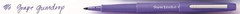Paper Mate Flair Felt Tip Gumdrop Grape Medium Point Pen Metal Clip 12 Pens New