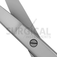 2 Iris Scissors 4.5″ Curved & Straight Surgical Dental Instruments