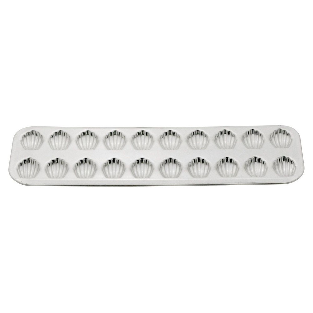 Gobel 15 1/4″ x 4 3/4″ 20 Compartment Tin Plated Steel Madeleine Pan 164510