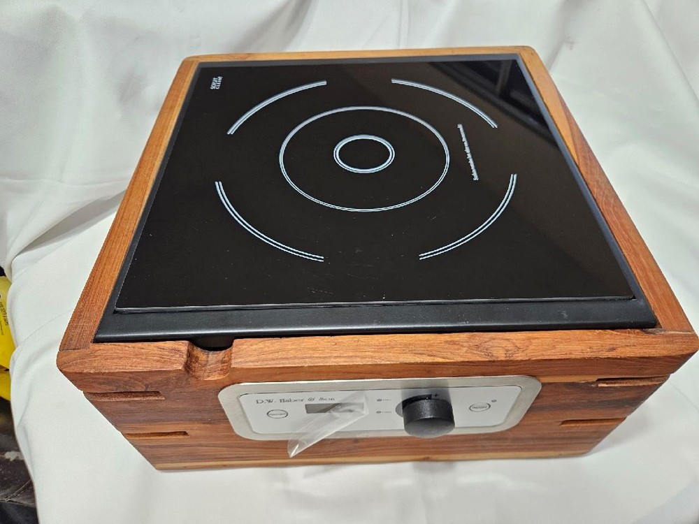Commercial Induction Food Warmer 700 Watts Built In Style With Teak Wood Riser