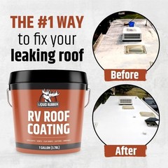 RV Roof Sealant Professional-Grade Solar Reflective Flexible Waterproof Coating