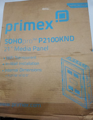 Primex P2100KND Multimedia Distribution Enclosure 125-1741, 21″ H x 14″ W x 5″ D