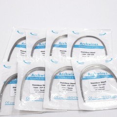 Dental Orthodontic Stainless Steel Arch Wire Rectangular Square/Ovoid/Natural