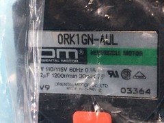 Oriental Motor 0RK1GN-A ORK1GN-A Reverse Motor, 176870