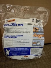 Fost King Pipe Wrap Insulation Tape 2″ x 1/8 inch thick x 15 feet long – New