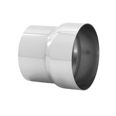 Universal 3.5″ OD to 4″ OD Stainless Exhaust Pipe Adapter Reducer Connector
