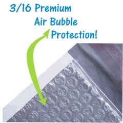 White Padded Poly Bubble Mailer Padded Envelopes, Waterproof Protective Self Sea