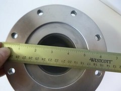 Modified ST/ST ASA 1-5/8″ to ISO CF 6.5″ Straight Adapter Full Nipple ISO NW25
