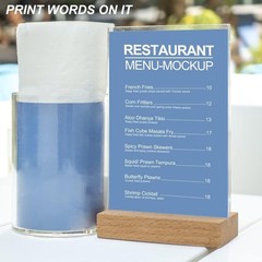 Acrylic Sheets 6 Pack of 8×10 0.043″ Thick Clear Plexiglass Transparent