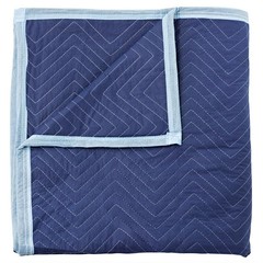 10 Moving Blankets Furniture Pads – Deluxe Pro – 80″ x 72″ Royal Blue