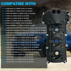 BR3Z6582G Valve Cover Kit F150 11-12 Explorer 11-19 Taurus Mustang MKX 3.5 3.7